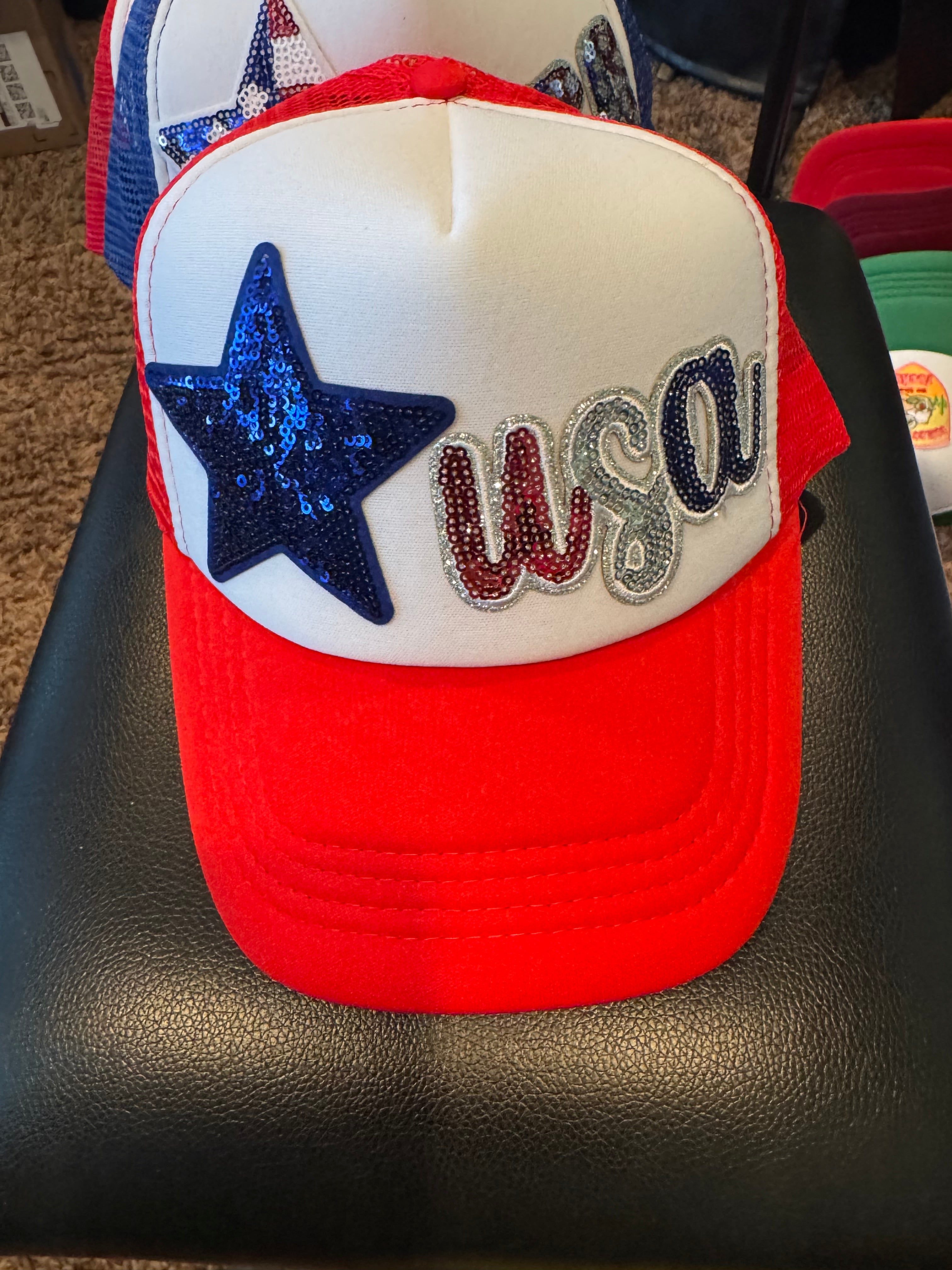 USA Blue Star Hat